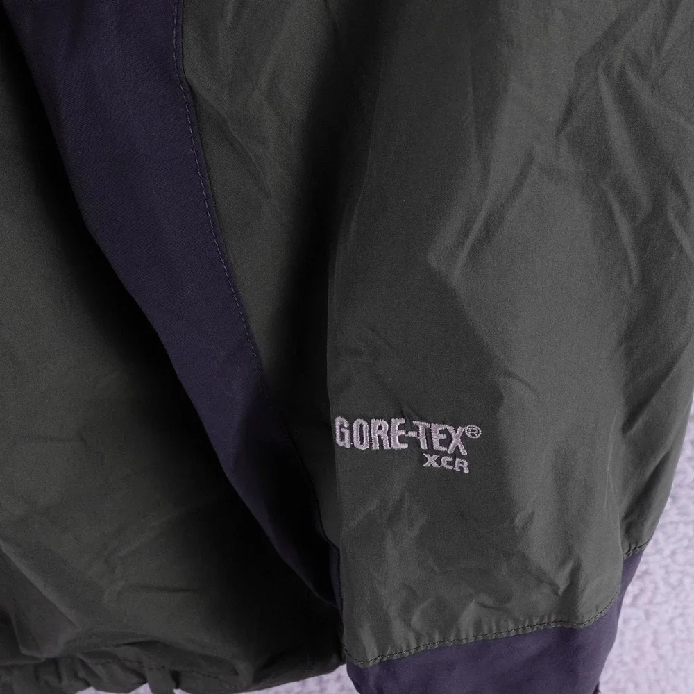 The North Face Summit Series Gore-Tex XCR Jacket Mens XL Green Gray ALVO Hooded